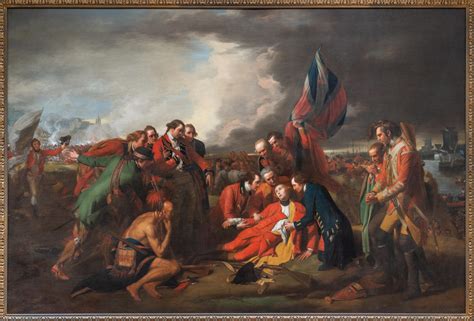 The Death of General Wolfe – A Grand Spectacle of Heroism and Tragedy Captured on Canvas!