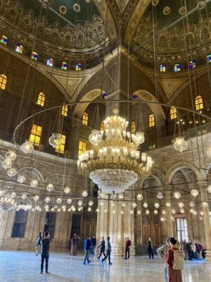  The Mosque of Muhammad Ali: An Exquisite Tapestry of Islamic Architecture and Vivid Color!